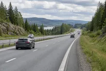 Illustrationsbild av en anonym svensk europaväg