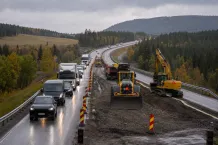 Redaktionell illustration till Vägarbete påverkar E45 i Jämtland
