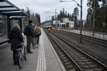 Redaktionell illustration till Spårarbete stoppar närtågen mellan Leppävaara och Kirkkonummi