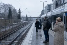 Redaktionell illustration till Pendeltågstrafiken stoppas mellan Leppävaara och Kirkkonummi