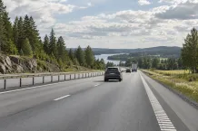 Illustrationsbild av en anonym svensk europaväg