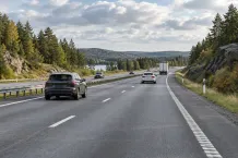 Illustrationsbild av en anonym svensk europaväg
